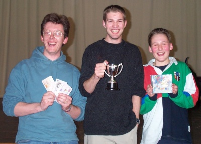 The Top Three - Tom McCoy

(centre), Kevin Scott (left), Simon Wright (right)
